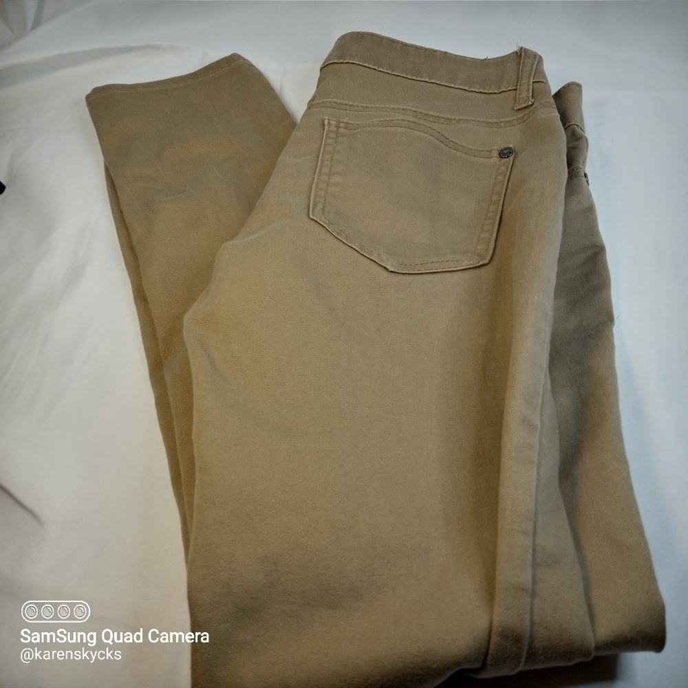 CELEBRITY Pink Light Brown Skinny Pants Junior's Size 5
